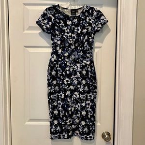 ASOS maternity cocktail career floral dress